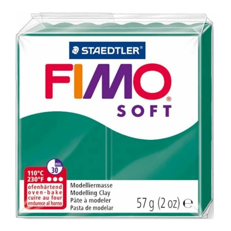 Modelləşdirici gil Fimo Soft, 57 q, firuzəyi Modelləşdirici gil Fimo Soft, 57 q, firuzəyi