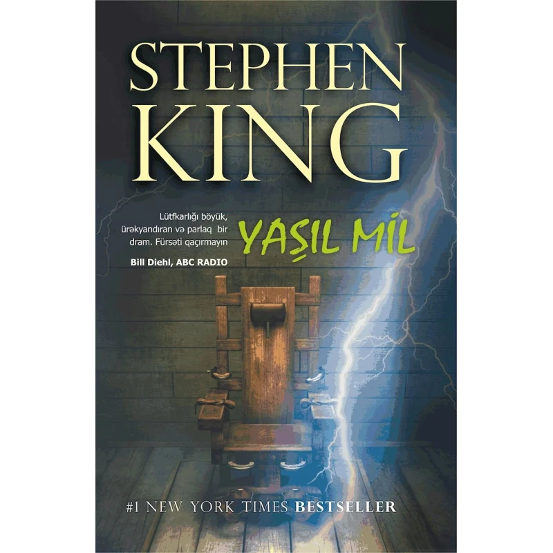 Книга Qanun Nəşriyyatı Yaşıl Mil, автор Stephen King