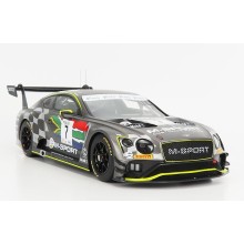 Oyuncaq maşın Topspeed Diecast Bentley Continental GT3, boz