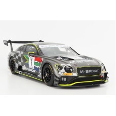 Oyuncaq maşın Topspeed Diecast Bentley Continental GT3, boz