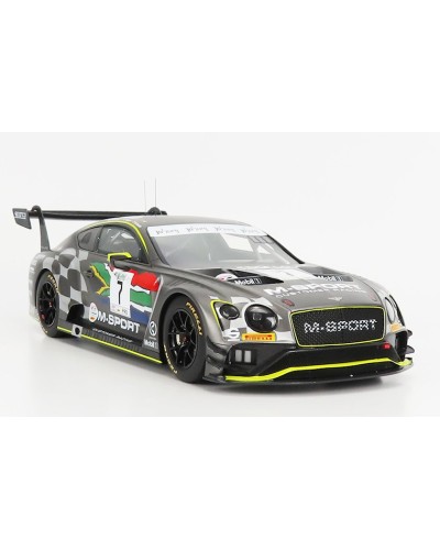 Oyuncaq maşın Topspeed Diecast Bentley Continental GT3, boz