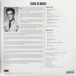 Vinil plastin Not Now Music Elvis Presley - Elvis Is Back