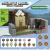 Конструктор магнитный Minecraft, 98 элементов, 3+ лет