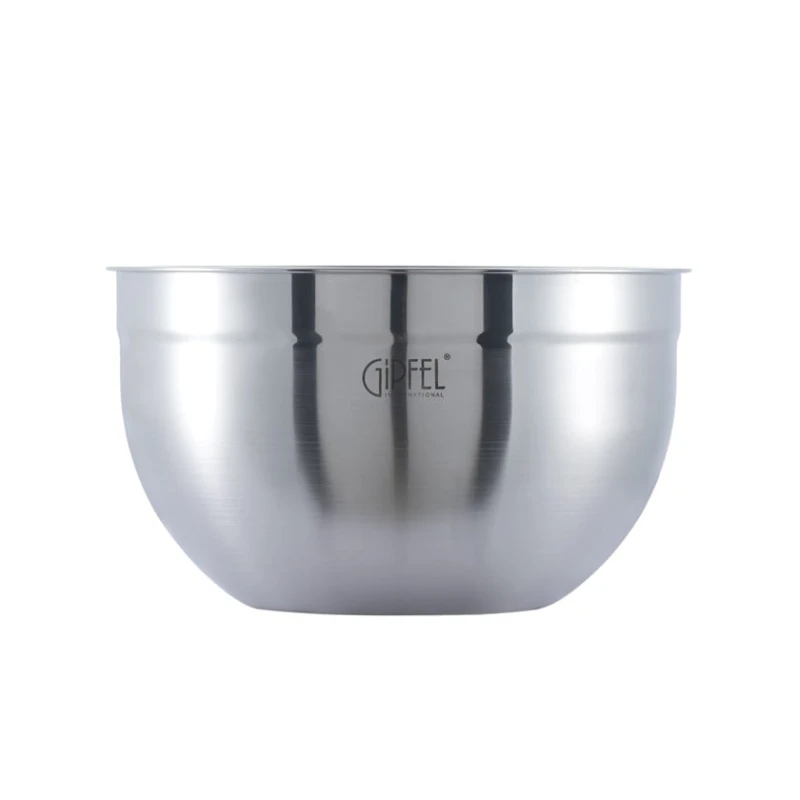 Миска Gipfel Horizonte 5348, нержавеющая сталь, серебристая, 20 см, 2.7 л