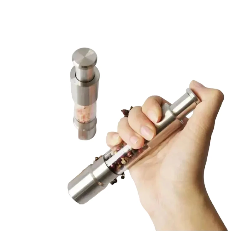 Мельница для специй MH70061, нержавеющая сталь, серая