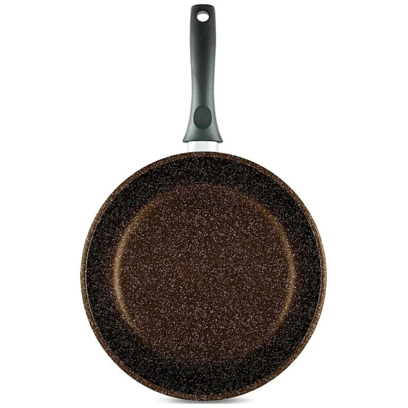 Сковородка Neva Granite Brown, 28 см, алюминий, коричневая Сковородка Neva Granite Brown, 28 см, алюминий, коричневая