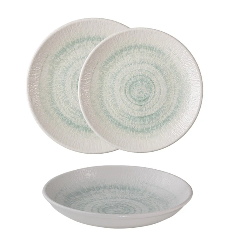 Dərin boşqab ID-Fine Glacier, farfor, ağ, 770 ml, 22 sm