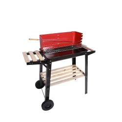 Мангал Grillmate CA-37, 83x33x86 см, красный/черный Мангал Grillmate CA-37, 83x33x86 см, красный/черный