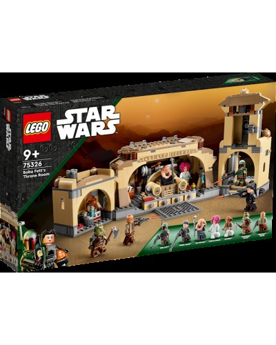 Konstruktor LEGO Star Wars Boba Fett's Throne Room 75326, 9+ yaş, 732 hissə