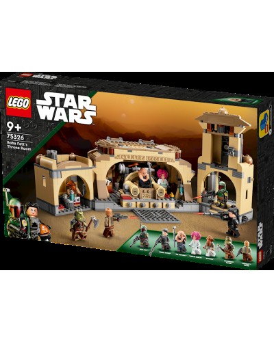 Konstruktor LEGO Star Wars Boba Fett's Throne Room 75326, 9+ yaş, 732 hissə