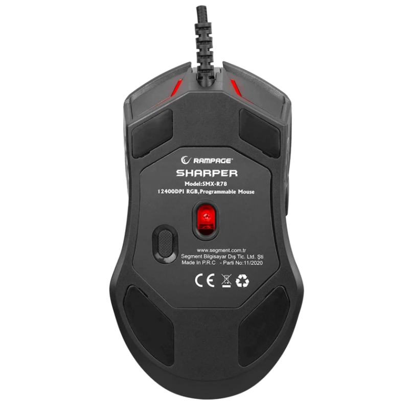 Мышь Rampage Sharper SMX-R78 (34841) Мышь Rampage Sharper SMX-R78 (34841)