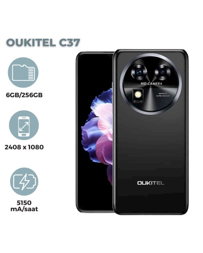 Smartfon Oukitel C37 6GB/256GB Black