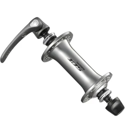 Передняя втулка Shimano 105 HB-5700, серебристая