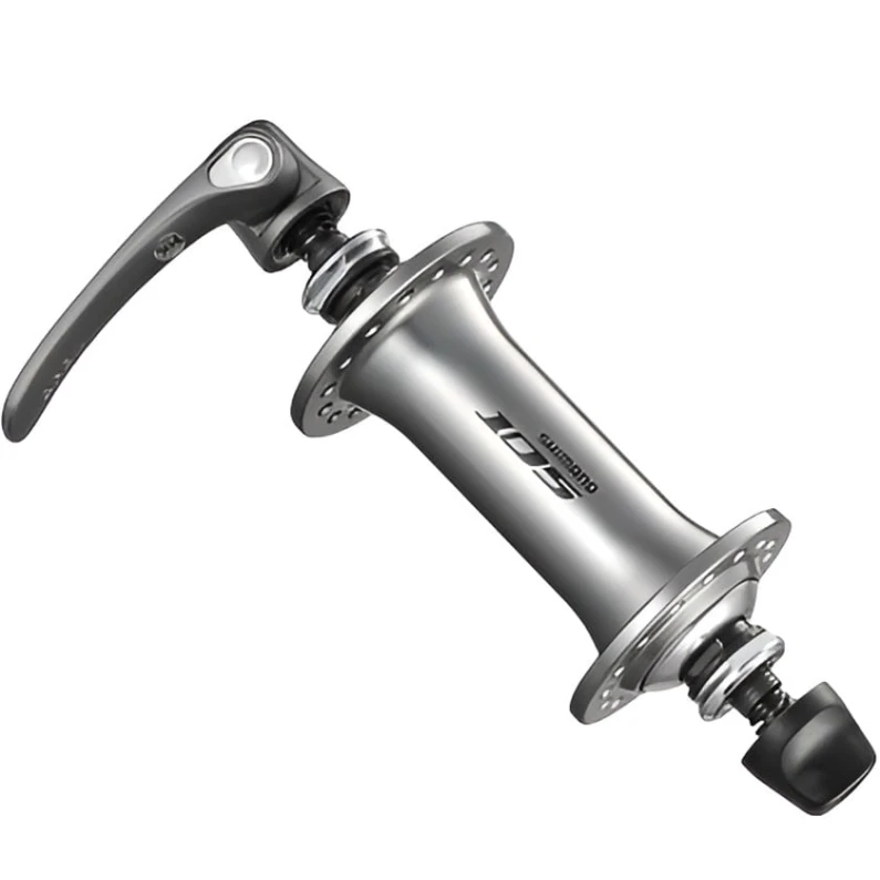 Передняя втулка Shimano 105 HB-5700, серебристая