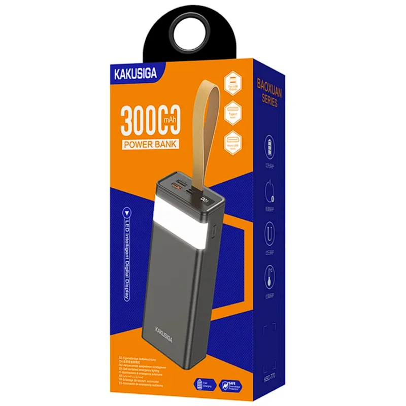 Внешний аккумулятор Kaku KSC-770 Black Внешний аккумулятор Kaku KSC-770 Black