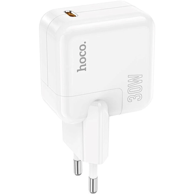 Şəbəkə enerji toplama cihazı Hoco C112A 30W Type-C ağ