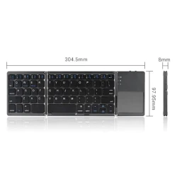 Клавиатура Folding Bluetooth Keyboard B023 Black Клавиатура Folding Bluetooth Keyboard B023 Black