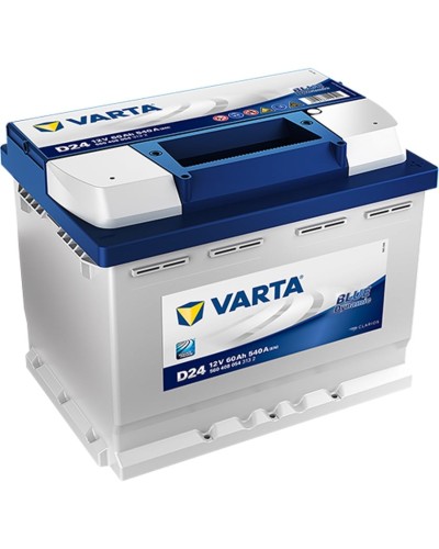 Avtomobil akkumulyatoru Varta 60Ah 540A R+ - VARTA D24 60 AH R+
