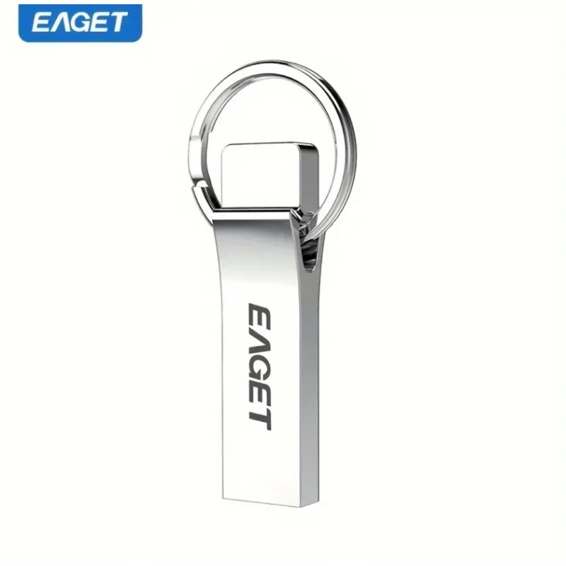 Флеш-карта EAGET U9H серебристая 64 ГБ Флеш-карта EAGET U9H серебристая 64 ГБ