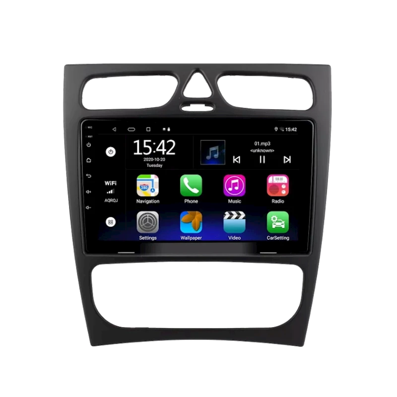 Автомобильный монитор NAVO Mercedes W203 2000-2006 Автомобильный монитор NAVO Mercedes W203 2000-2006