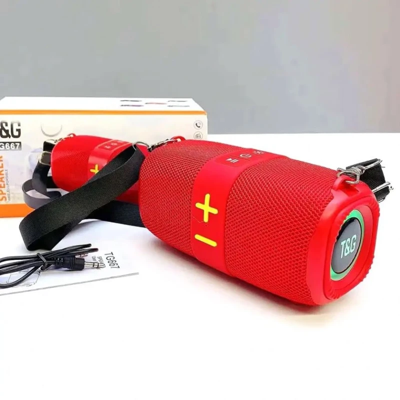 Portativ dinamik YS TG-667 Qırmızı Portativ dinamik YS TG-667 Qırmızı