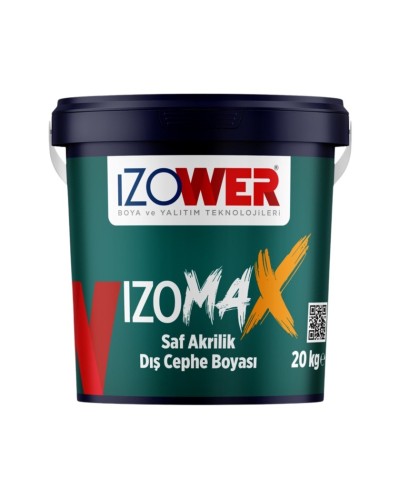 Fasad boyası İzomax, 20 kq, ağ - 8683071411214