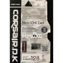 Yaddaş kartı Corsair 128GB microSDHC class 10 UHS-I