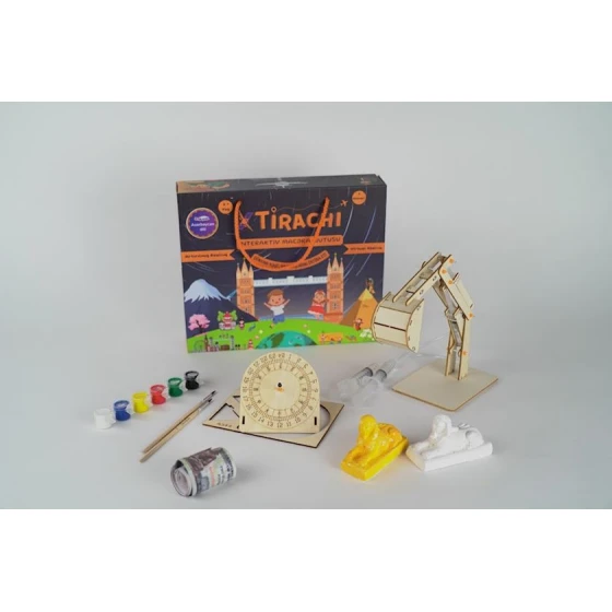 Интерактивный игровой набор İxtiraçı Steam Plus Египет, на русском языке