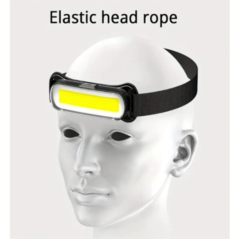 Alın üçün fənər, qara, sarı