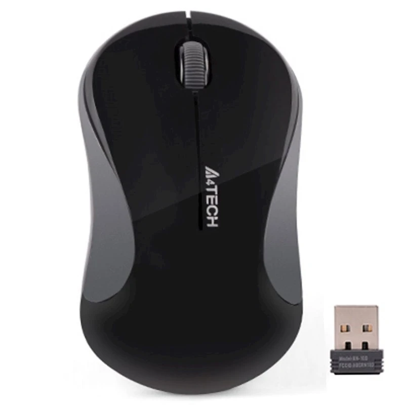 Мышь A4Tech G3-270N Wireless USB Black/Grey