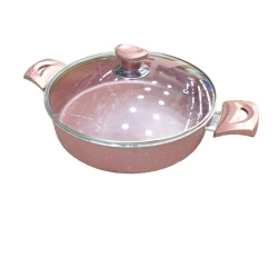 Tava Ozguven HMSD_TС26, 26 sm, qranit yapışmayan örtük ilə, çəhrayı