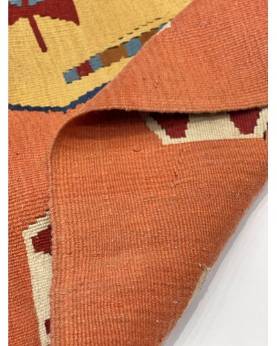 Əl işi xalça Natural Hali k0202, 125x190 sm, yun, rəngbərəng