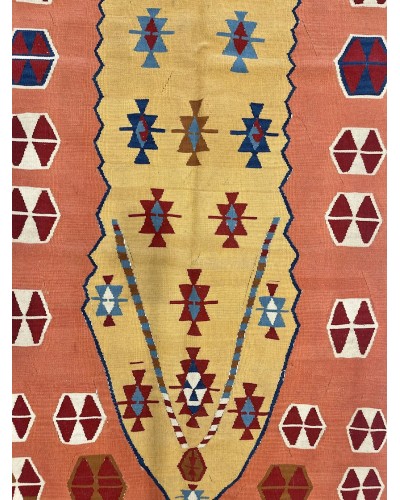 Əl işi xalça Natural Hali k0202, 125x190 sm, yun, rəngbərəng