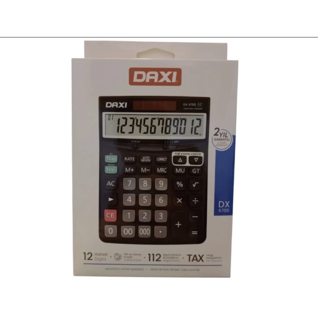 Калькулятор DAXİ-6700 Калькулятор DAXİ-6700