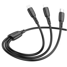 Кабель USB Borofone BX71 3in1 Black