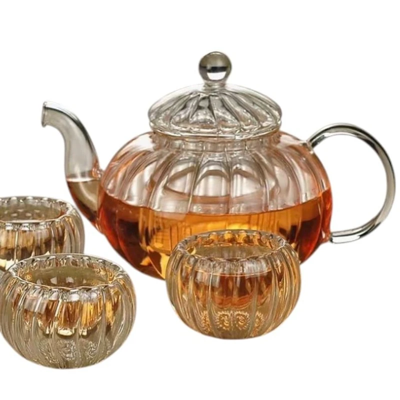 Dəmləmə çaydanı Smil 1106, şüşə, şəffaf, 900 ml