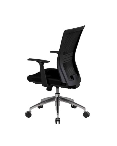 Ofis üçün kreslo 6898A, dəmir, qara, 102x58 sm