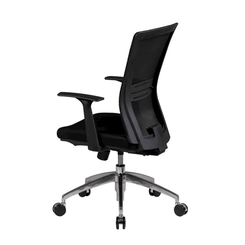 Ofis üçün kreslo 6898A, dəmir, qara, 102x58 sm