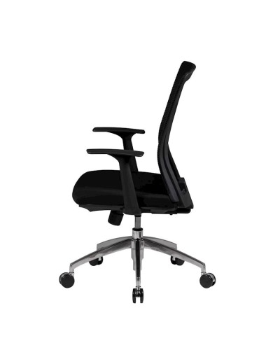 Ofis üçün kreslo 6898A, dəmir, qara, 102x58 sm