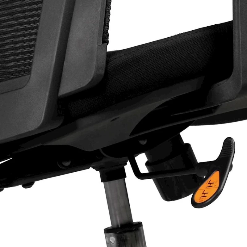 Ofis üçün kreslo 6898A, dəmir, qara, 102x58 sm