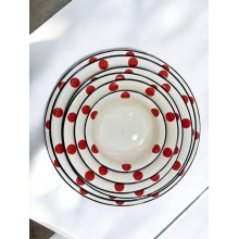 Ləyən dəsti, Rusiya istehsalı, qalın emal, 6-lı (2 l, 5 l, 7 l, 9 l, 12 l, 16 l) - QZİR-TAP-096