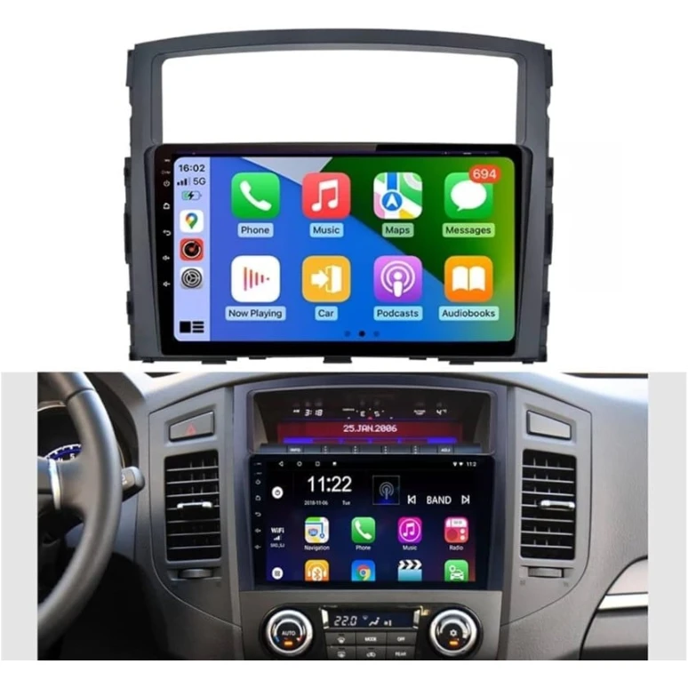 Автомобильный монитор The Boss для Mitsubishi Pajero 2008-2021