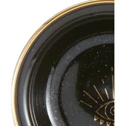 Kasa Porland Night Magic 04ALM005364, 6 sm, farfor, qara