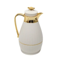 Termos-səhəng Feenik, 1000 ml, ağ/qızılı