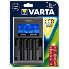 Batareya üçün şarj cihazı Varta LCD Dual Tech Charger göstərici ilə+M41