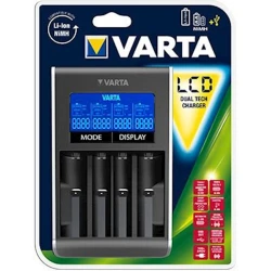 Зарядное устройство для батареек Varta LCD Dual Tech Charger с индикатором