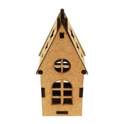 Заготовка Rosa Talent Избушка маленькая, 4.7x3.7x10.5 см, ДВП, с подвесом