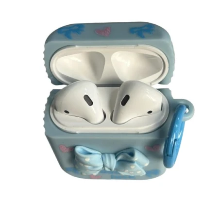 Чехол для наушников Apple Airpods 2 Blue 2100547455