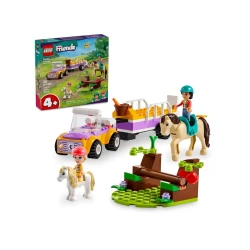 Konstruktor LEGO Friends Horse and Pony Trailer 42634, 4+ yaş, 105 hissə