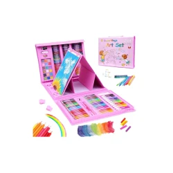 Rəsm çəkmə üçün dəst KS-0068, 208 əd, çəhrayı